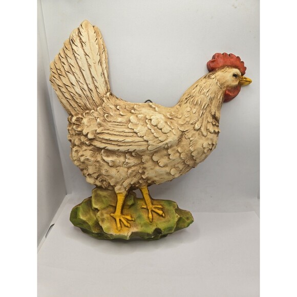 Homco Other - Homco Chicken Rooster Hen Wall Plaques Country Farmhouse Vintage Decor 1970s